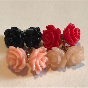 Rose Earrings